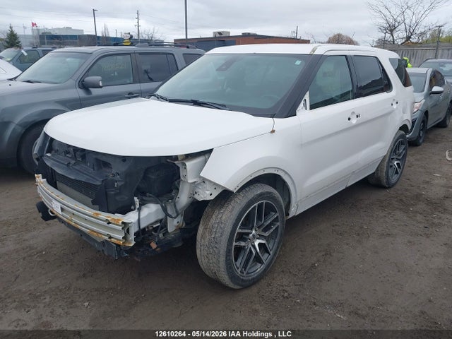 12610264 :رقم المزاد ، 1FM5K8GT4JGB35730 vin ، 2018 Ford Explorer Sport مزاد بيع