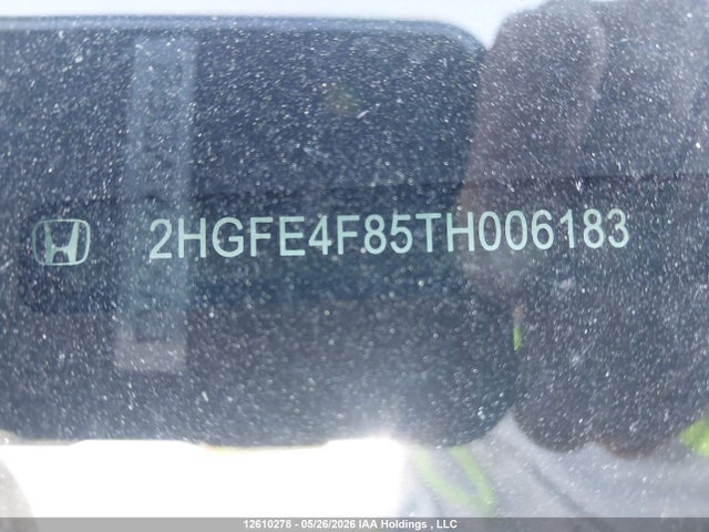 2026 Honda Civic Hybrid მანქანა იყიდება აუქციონზე, vin: 2HGFE4F85TH006183, აუქციონის ნომერი: 12610278