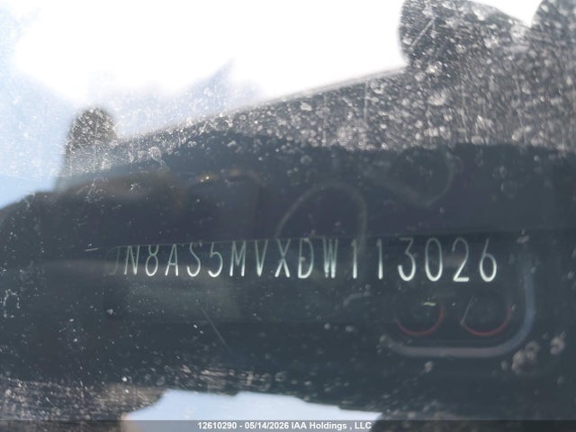 2013 Nissan Rogue Sv W/sl Pkg მანქანა იყიდება აუქციონზე, vin: JN8AS5MVXDW113026, აუქციონის ნომერი: 12610290