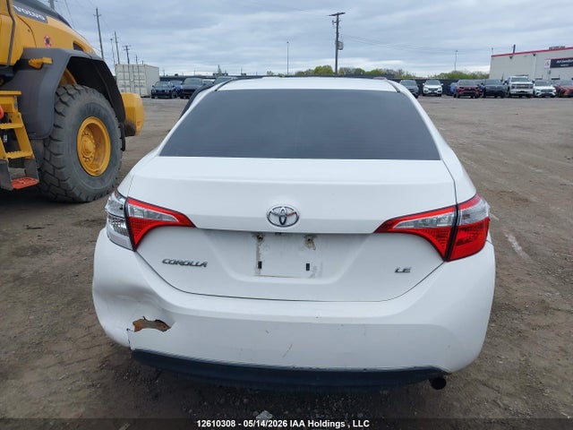 12610308 :رقم المزاد ، 2T1BURHE8EC009799 vin ، 2014 Toyota Corolla Le مزاد بيع
