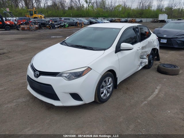 12610308 :رقم المزاد ، 2T1BURHE8EC009799 vin ، 2014 Toyota Corolla Le مزاد بيع