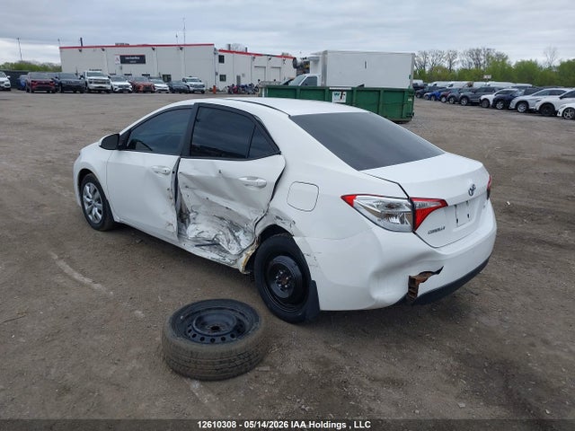 12610308 :رقم المزاد ، 2T1BURHE8EC009799 vin ، 2014 Toyota Corolla Le مزاد بيع