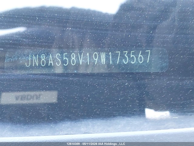 Aukcja sprzedaży 2009 Nissan Rogue S/sl, vin: JN8AS58V19W173567, numer aukcji: 12610309