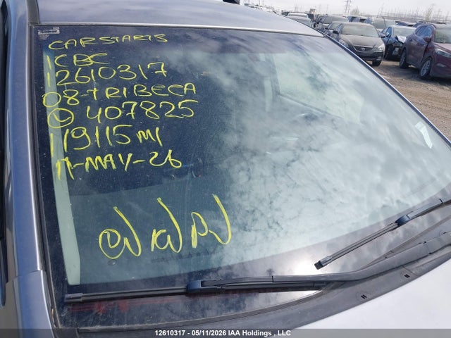 12610317 :رقم المزاد ، 4S4WX91D584407825 vin ، 2008 Subaru Tribeca مزاد بيع