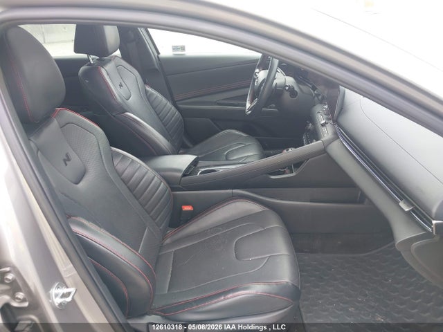 2023 Hyundai Elantra N Line მანქანა იყიდება აუქციონზე, vin: KMHLR4AF0PU487776, აუქციონის ნომერი: 12610318