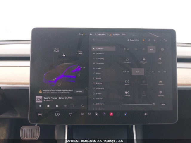 5YJ3E1EAXLF798681 Tesla MODEL 3