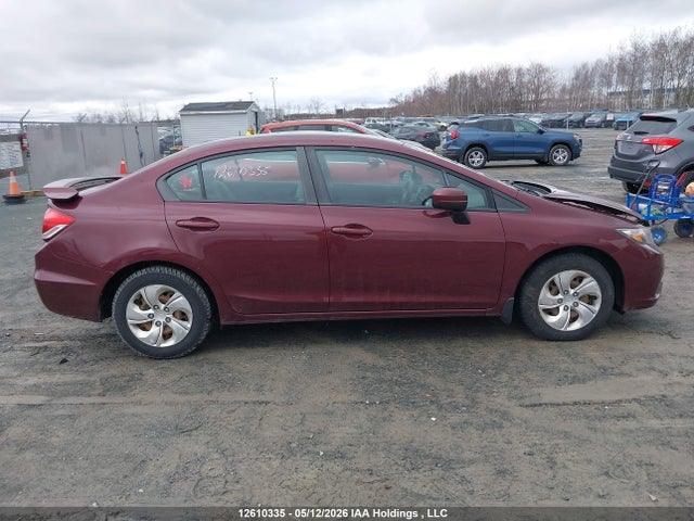 2015 Honda Civic Lx მანქანა იყიდება აუქციონზე, vin: 2HGFB2F47FH049731, აუქციონის ნომერი: 12610335