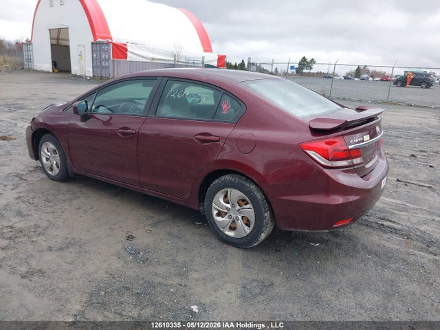 2015 Honda Civic Lx მანქანა იყიდება აუქციონზე, vin: 2HGFB2F47FH049731, აუქციონის ნომერი: 12610335