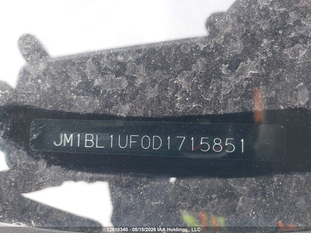 Aukcja sprzedaży 2013 Mazda Mazda3 Gx, vin: JM1BL1UF0D1715851, numer aukcji: 12610340