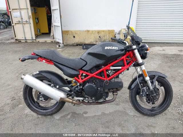 2007 Ducati Monster 695 მანქანა იყიდება აუქციონზე, vin: ZDM1RADM37B100058, აუქციონის ნომერი: 12610359
