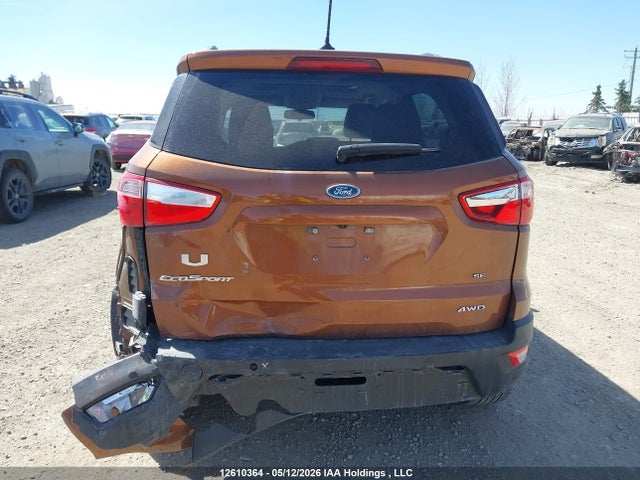 MAJ6P1UL5JC237959 Ford Ecosport Se