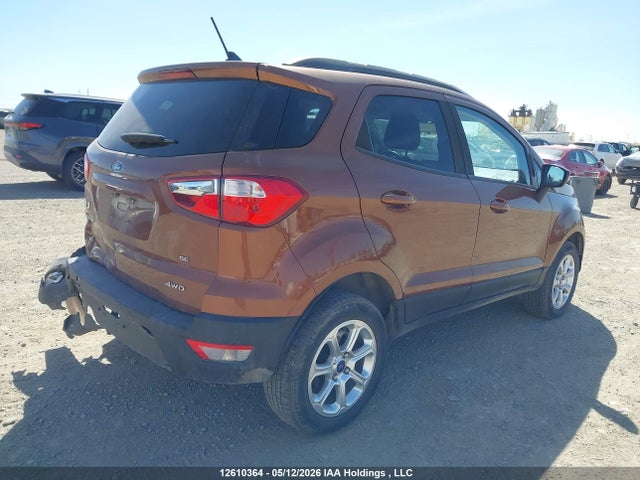 MAJ6P1UL5JC237959 Ford Ecosport Se