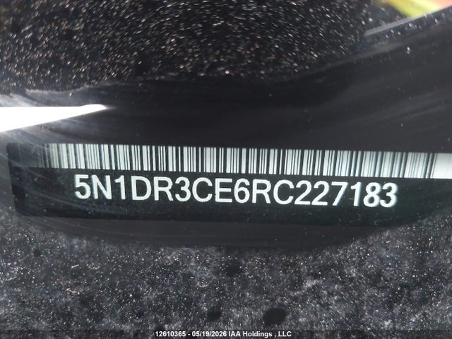 Продажа на аукционе авто 2024 Nissan Pathfinder Sl, vin: 5N1DR3CE6RC227183, номер лота: 12610365