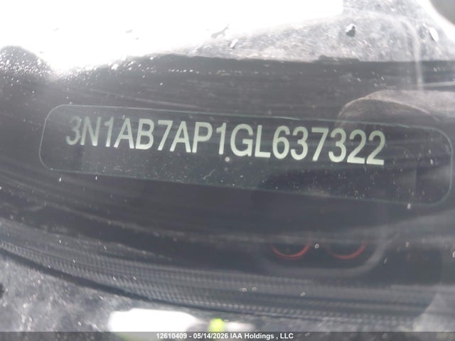 Aukcja sprzedaży 2016 Nissan Sentra, vin: 3N1AB7AP1GL637322, numer aukcji: 12610409