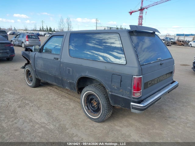Продажа на аукционе авто 1989 Chevrolet Blazer S10, vin: 1GNCS18Z1K0184102, номер лота: 12610421