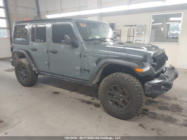 2025 Jeep Wrangler 4-door Willys მანქანა იყიდება აუქციონზე, vin: 1C4PJXDG5SW561306, აუქციონის ნომერი: 12610436