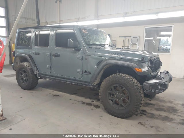 2025 Jeep Wrangler 4-door Willys მანქანა იყიდება აუქციონზე, vin: 1C4PJXDG5SW561306, აუქციონის ნომერი: 12610436