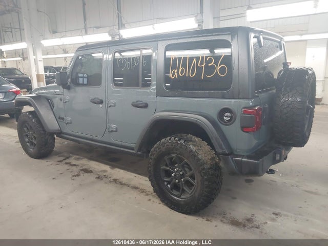 2025 Jeep Wrangler 4-door Willys მანქანა იყიდება აუქციონზე, vin: 1C4PJXDG5SW561306, აუქციონის ნომერი: 12610436