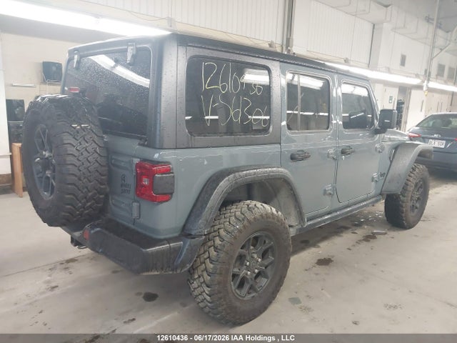 2025 Jeep Wrangler 4-door Willys მანქანა იყიდება აუქციონზე, vin: 1C4PJXDG5SW561306, აუქციონის ნომერი: 12610436