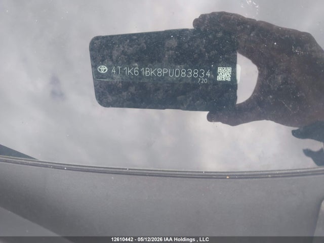 Продаж на аукціоні авто 2023 Toyota Camry Xse, vin: 4T1K61BK8PU083834, номер лоту: 12610442