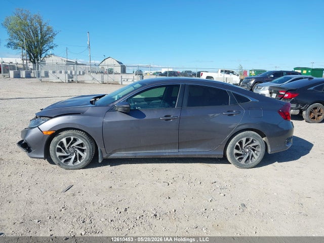 2019 Honda Civic Ex 4dr მანქანა იყიდება აუქციონზე, vin: 2HGFC2F76KH017838, აუქციონის ნომერი: 12610453