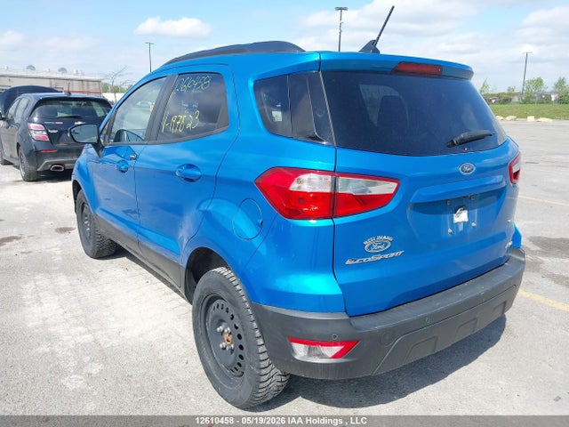 MAJ6P1UL9JC197823 Ford Ecosport Se