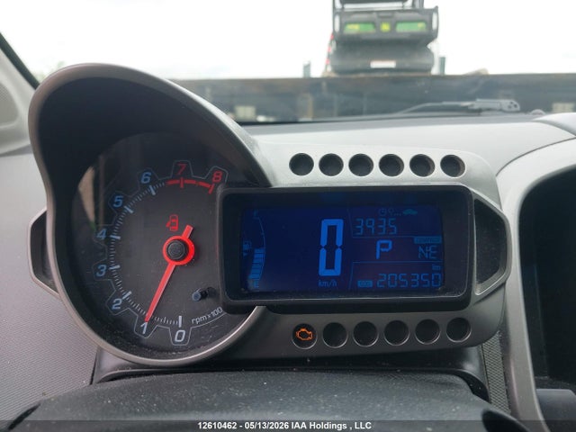 2013 Chevrolet Sonic Lt Auto მანქანა იყიდება აუქციონზე, vin: 1G1JC6EH3D4208085, აუქციონის ნომერი: 12610462