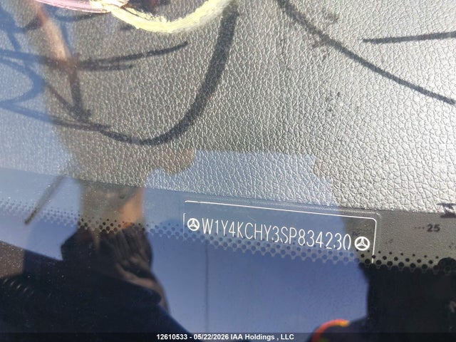 12610533 :رقم المزاد ، W1Y4KCHY3SP834230 vin ، 2025 Mercedes-benz Sprinter 2500 High Roof 4-cyl Diesel مزاد بيع