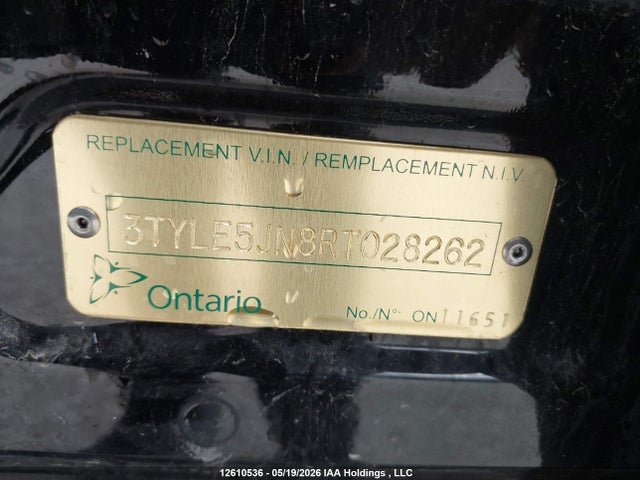 Продажа на аукционе авто 2024 Toyota Tacoma, vin: 3TYLE5JN8RT028262, номер лота: 12610536