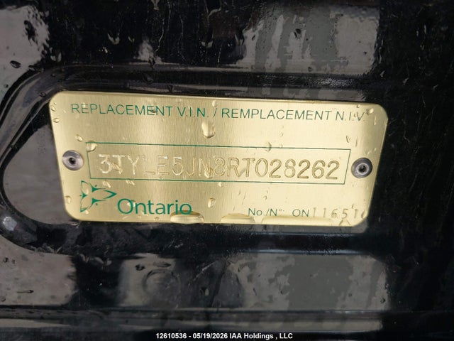 Продажа на аукционе авто 2024 Toyota Tacoma, vin: 3TYLE5JN8RT028262, номер лота: 12610536