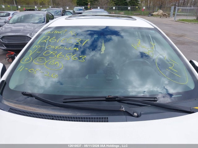 2010 Toyota Corolla მანქანა იყიდება აუქციონზე, vin: 2T1BE4EE7AC036863, აუქციონის ნომერი: 12610537