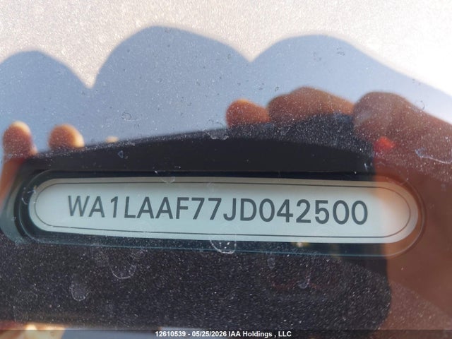Aukcja sprzedaży 2018 Audi Q7 Premium Plus, vin: WA1LAAF77JD042500, numer aukcji: 12610539