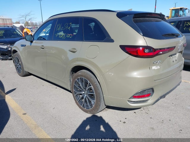 2025 Mazda Cx-70 Plug-in Hybrid Gt მანქანა იყიდება აუქციონზე, vin: JM3KJDHA8S1128520, აუქციონის ნომერი: 12610542