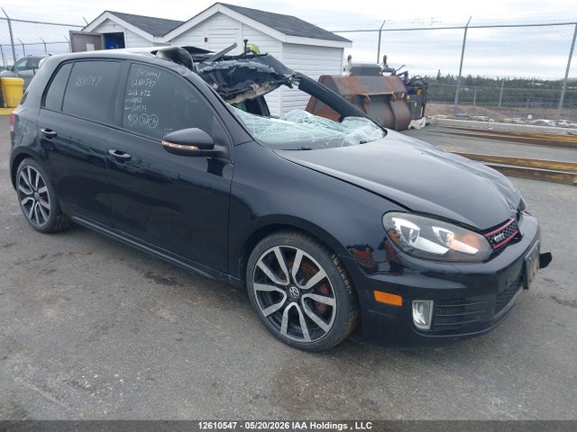 2012 Volkswagen Gti მანქანა იყიდება აუქციონზე, vin: WVWHV7AJ1CW124168, აუქციონის ნომერი: 12610547