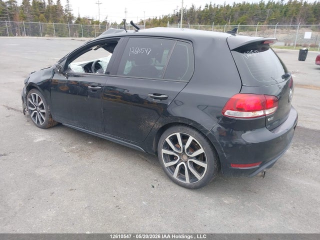 2012 Volkswagen Gti მანქანა იყიდება აუქციონზე, vin: WVWHV7AJ1CW124168, აუქციონის ნომერი: 12610547