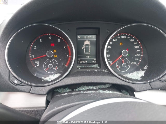 2012 Volkswagen Gti მანქანა იყიდება აუქციონზე, vin: WVWHV7AJ1CW124168, აუქციონის ნომერი: 12610547