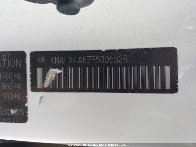 12610554 :رقم المزاد ، KNAFX4A67F5305326 vin ، 2015 Kia Forte مزاد بيع