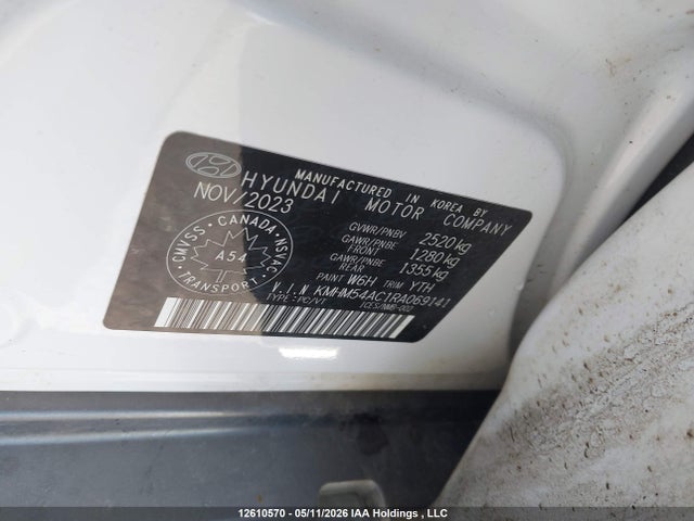 Auction sale of the 2024 Hyundai Ioniq 6 Preferred Long Range With Ultimate Package, vin: KMHM54AC1RA069141, lot number: 12610570