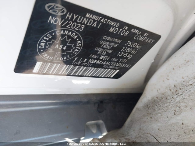 Auction sale of the 2024 Hyundai Ioniq 6 Preferred Long Range With Ultimate Package, vin: KMHM54AC1RA069141, lot number: 12610570
