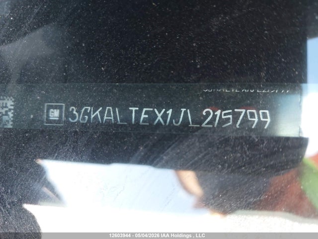 3GKALTEX1JL215799 GMC Terrain Sle