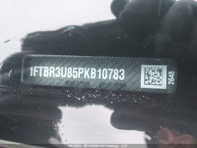 12610623 :رقم المزاد ، 1FTBR3U85PKB10783 vin ، 2023 Ford Transit T-250 مزاد بيع
