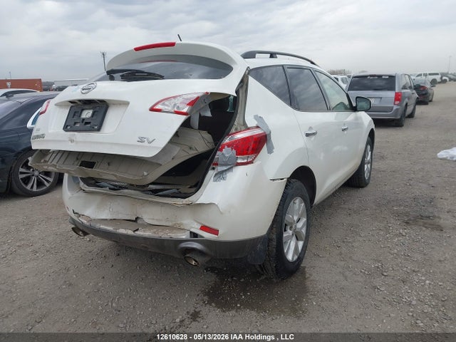 Продажа на аукционе авто 2013 Nissan Murano Sv, vin: JN8AZ1MW5DW306438, номер лота: 12610628