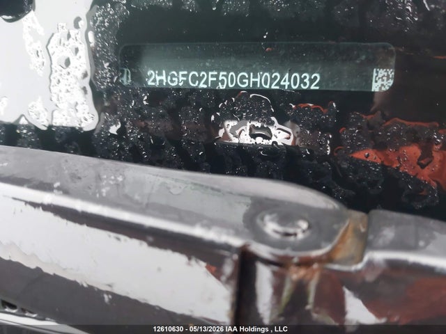 Продажа на аукционе авто 2016 Honda Civic Lx, vin: 2HGFC2F50GH024032, номер лота: 12610630