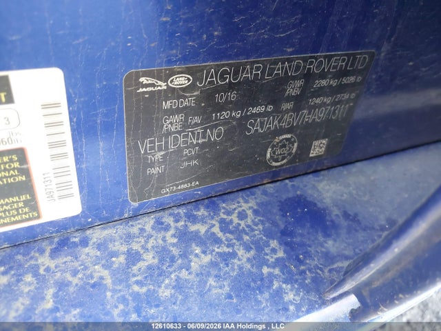 Jaguar XE 2017 SAJAK4BV7HA971311 Image 9