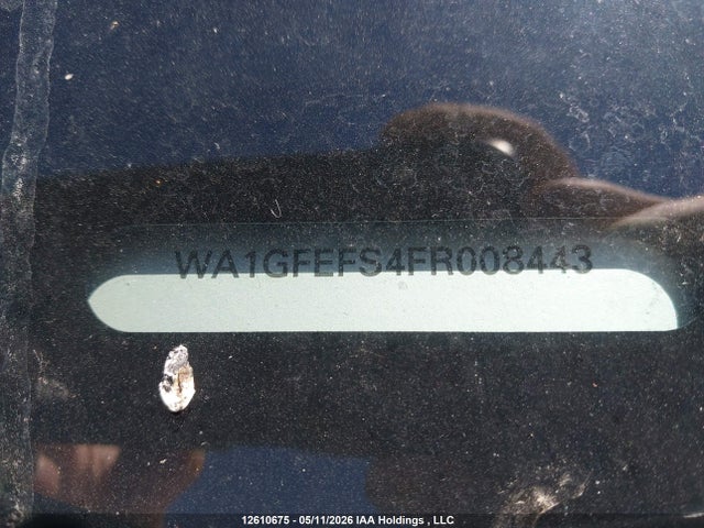 WA1GFEFS4FR008443 Audi Q3 2.0t Technik