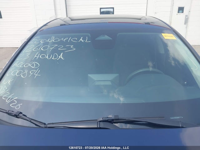 Продажа на аукционе авто 2023 Honda Accord Ex, vin: 1HGCY1F37PA800894, номер лота: 12610723