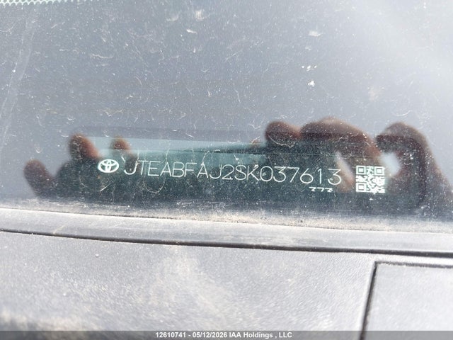 Aukcja sprzedaży 2025 Toyota Land Cruiser, vin: JTEABFAJ2SK037613, numer aukcji: 12610741