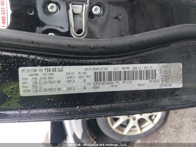 3C4PDDFG8HT648764 Dodge JOURNEY GT