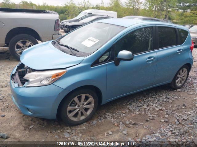 12610755 :رقم المزاد ، 3N1CE2CP2EL372018 vin ، 2014 Nissan Versa Note S/s Plus/sv/sl مزاد بيع
