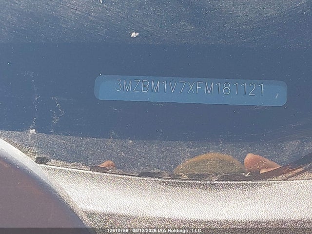 3MZBM1V7XFM181121 Mazda 3 TOURING